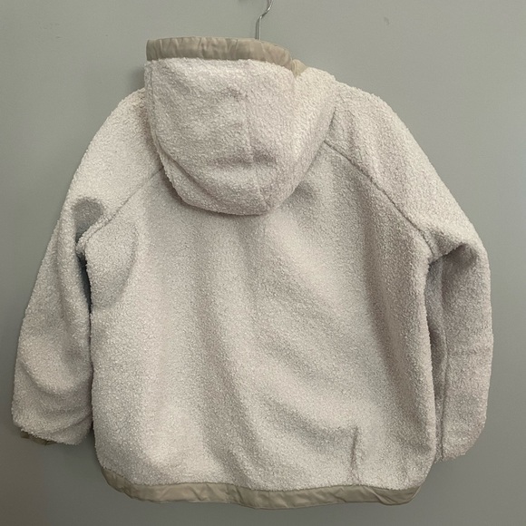 Nike NSW Sportswear Reversible Women Hooded Jacket Sherpa - Picture 5 of 5